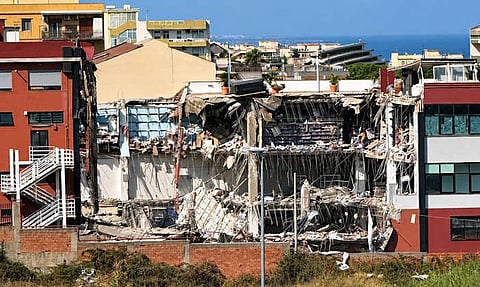 Colapso de edifício na Sicília faz vários feridos e desaparecidos