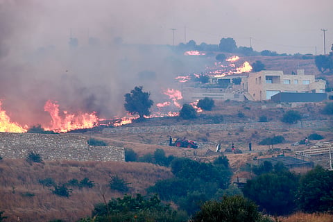 Retiradas mais de 8 mil pessoas da ilha turística de Creta devido a incêndio