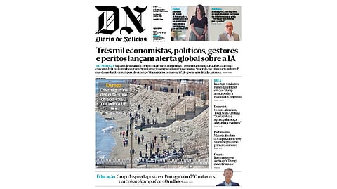 Leia aqui o DN desta sefunda-feira, 3 de agosto