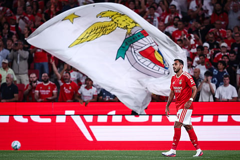 Se eliminar o Hearts, Benfica joga com 
o AGF Aarhus ou o Sabah FK no playoff da Liga Europa