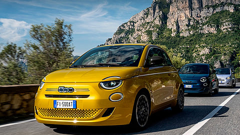 O Fiat 500 continua a ser o grande ponta de lança da marca italiana.