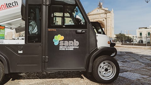 A empresa de recolha de resíduos da província italiana de Bari, Sanb