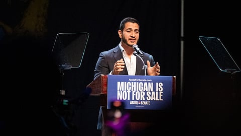Abdul El-Sayed é esperança democrata num estado que Trump venceu em 2016 e 2024.