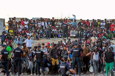 Migrantes subsaarianos, na sua maioria menores, não regressaram a Marrocos.