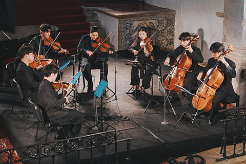 Músicos coreanos interpretam Enescu