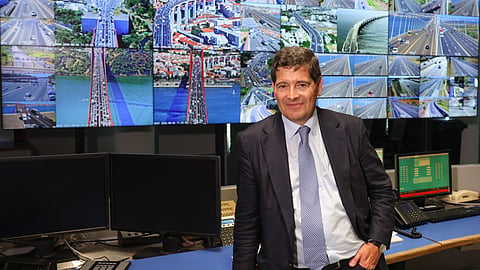 O presidente da Lusoponte, António Ramalho