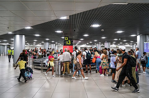 Passageira estava com 39 semanas de gestação. 