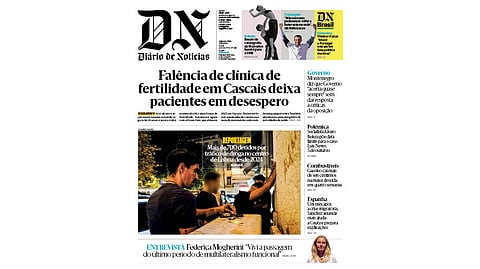 Leia aqui a edição do DN desta segunda-feira, 31 de agosto
