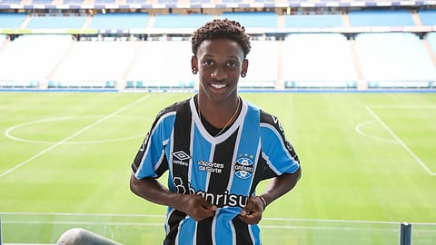 Jogador tem 18 anos.