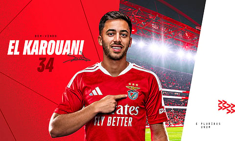 El Karouani é reforço do Benfica até ao final da época