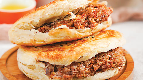 'Roujiamo', especialidade de Xianxim.