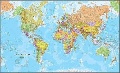 Mapa-mundo