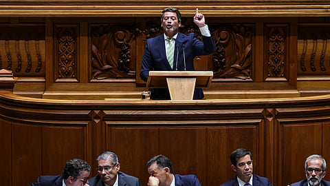 André Ventura foi o primeiro a intervir num debate que tinha desfecho anunciado.