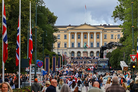 Há vários dias que a capital norueguesa está a ser preparada para as cerimónias fúnebres.