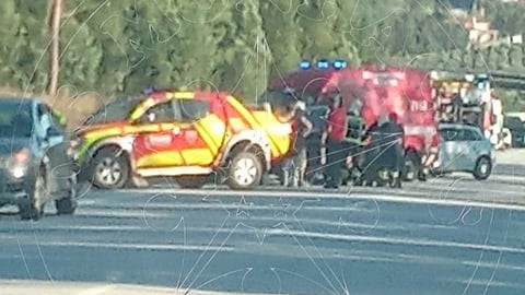 Colisão provoca cinco feridos e corte do IC8 na zona da Sertã