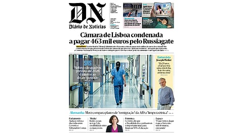 Leia aqui o DN desta quinta-feira, 10 de setembro