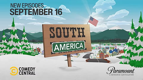 Trump lançou a moda e série 'South Park' passa a chamar-se 'South America'