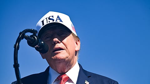 O Presidente norte-americano, Donald Trump