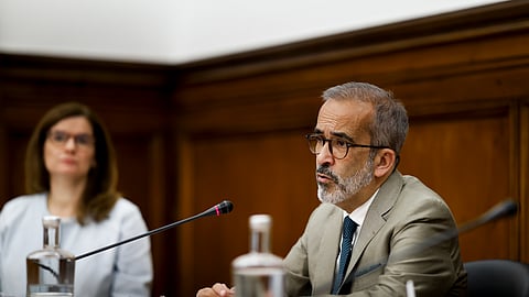 O ministro dos Negócios Estrangeiros, Paulo Rangel