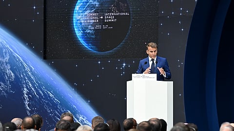 Macron quer Europa a levar os seus próprios astronautas ao espaço em 10 anos