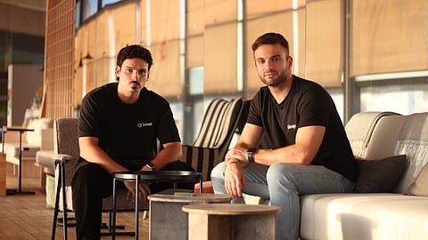 Guilherme Gomes e João Alves, fundadores da Bleap.