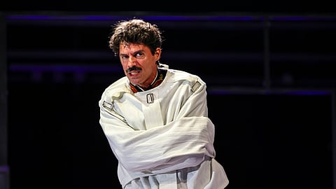 O capitão Adolfo, um papel de grande "exigência técnica e emocional", diz Gonçalo Waddington.