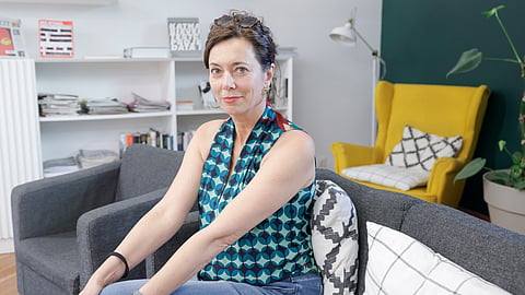 Eva Menasse esteve no Instituto Goethe de Lisboa para falar sobre a liberdade de expressão e o cancelamento na era digital.