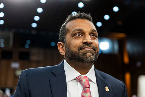 O diretor do FBI, Kash Patel