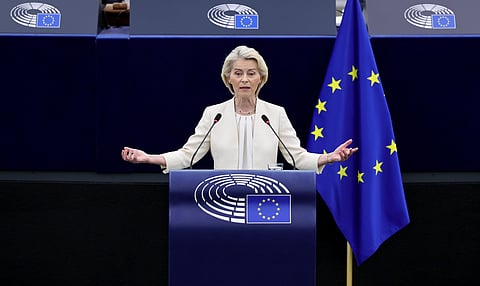 Von der Leyen quer assegurar a  "verdadeira soberania aos europeus" e criar frota de combate a incêndios