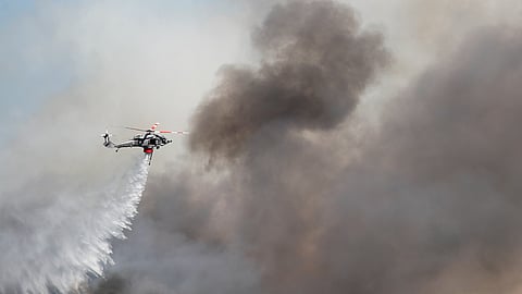 Combate ao fogo em Proença-a-Nova