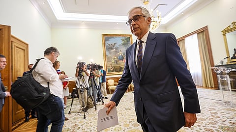 Aguiar-Branco, presidente da Assembleia da República.
