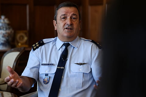 Chefe do Estado-Maior-General das Forças Armadas,  general Cartaxo Alves.