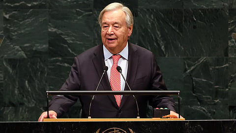 António Guterres.