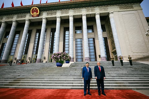 Em maio, Xi recebeu Trump em Pequim. 