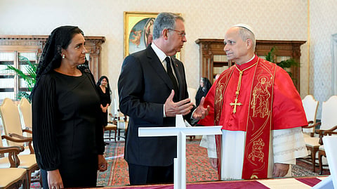 Seguro reuniu-se a sós com o Papa Leão XIV durante 40 minutos para conversa "profunda" e "franca"