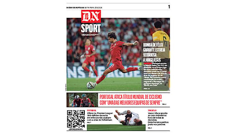 Leia aqui o DN Sport desta sexta-feira, 25 de setembro