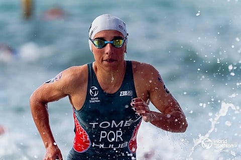 Maria Tomé é 20.ª na final do Mundial de triatlo; Beaugrand conquista ouro