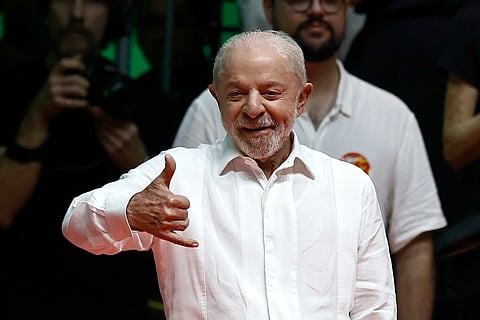 "Nós vamos pra cima", afirmou Lula.