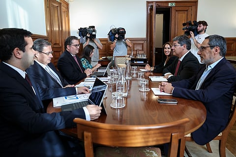 Socialistas foram representadas pelo líder parlamentar Eurico Brilhante Dias e pelos deputados António Mendonça Mendes e Marina Gonçalves.