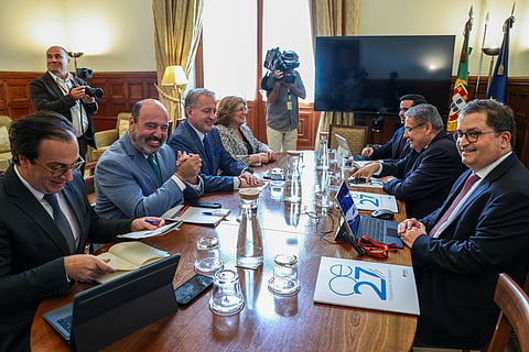 Grupo parlamentar do Chega foi o primeiro a se recebido pelos ministros das Finanças e dos Assuntos Parlamentares, Miranda Sarmento e Carlos Abreu Amorim.