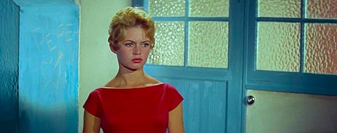 'E Deus Criou a Mulher': Brigitte Bardot em 1956.
