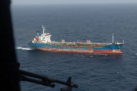 Em maio passado, o petroleiro M/T Celestial Sea, com bandeira iraniana, viu a sua viagem interrompida para um porto do Irão devido à intervenção militar dos EUA.