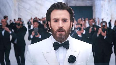 Chris Evans: Capitão América está de folga.