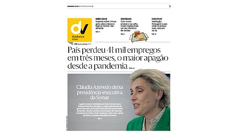 Leia aqui o Dinheiro Vivo desta sexta-feira, 2 de outubro