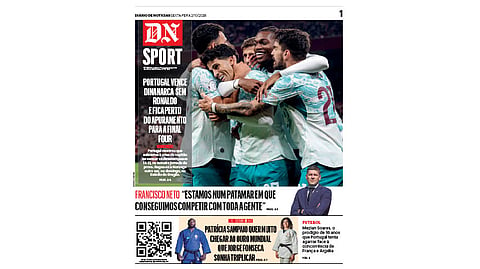 Leia aqui o DN Sport desta sexta-feira, 2 de outubro
