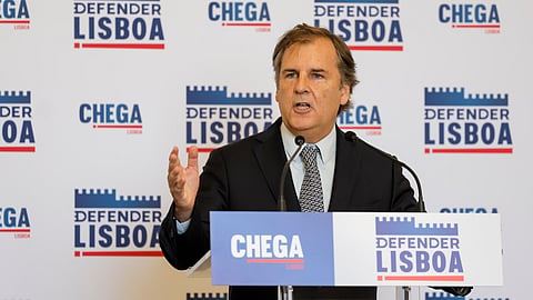 Bruno Mascarenhas foi o candidato do Chega à Câmara de Lisboa.