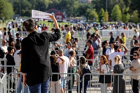 Votação em Lisboa.