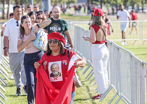 Alguns eleitores deixaram claro o voto.