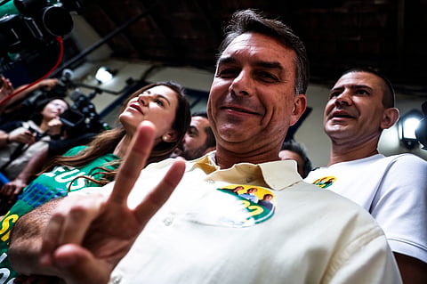 Flávio Bolsonaro irá disputar a segunda volta com Lula da Silva a 25 de outubro