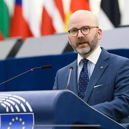 Charlie Weimers, vice-presidente dos Conservadores e Reformistas Europeus (ECR)